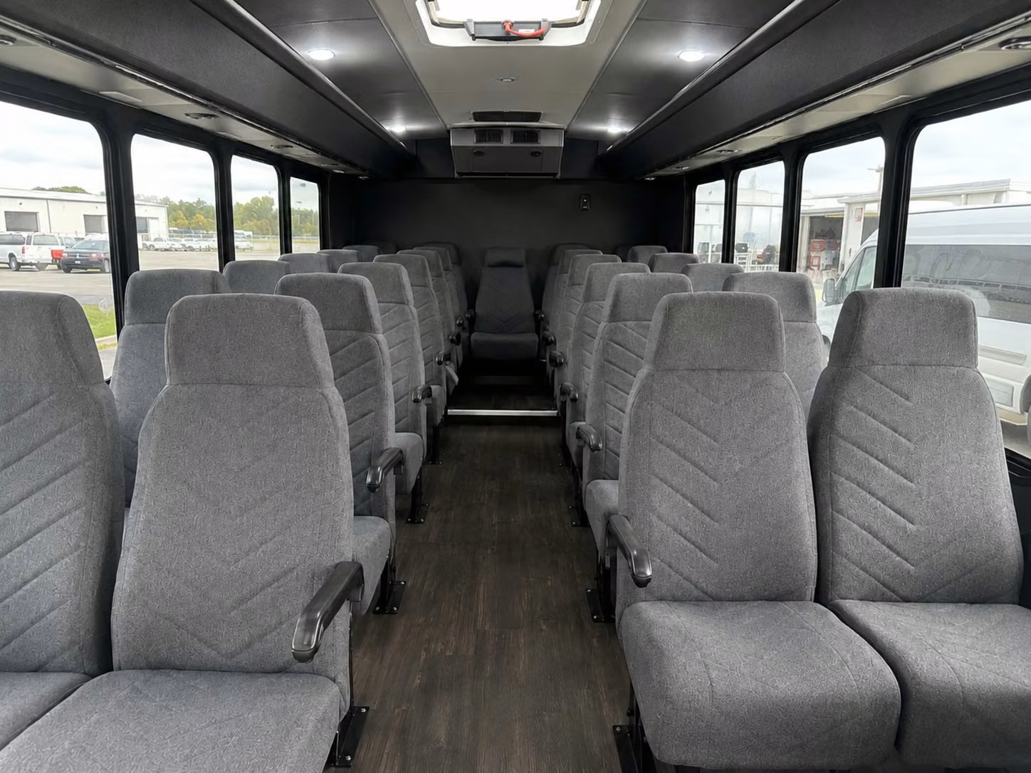 20 passenger minibus inside