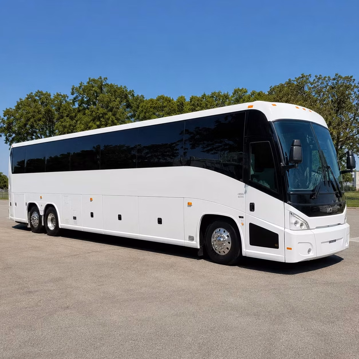 56 passenger charter bus