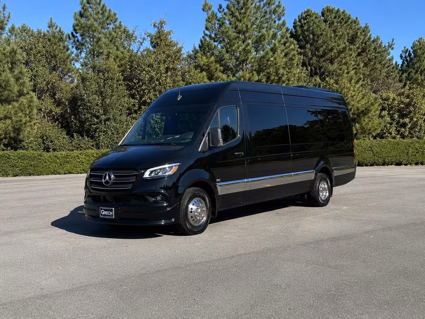 sprinter van with driver