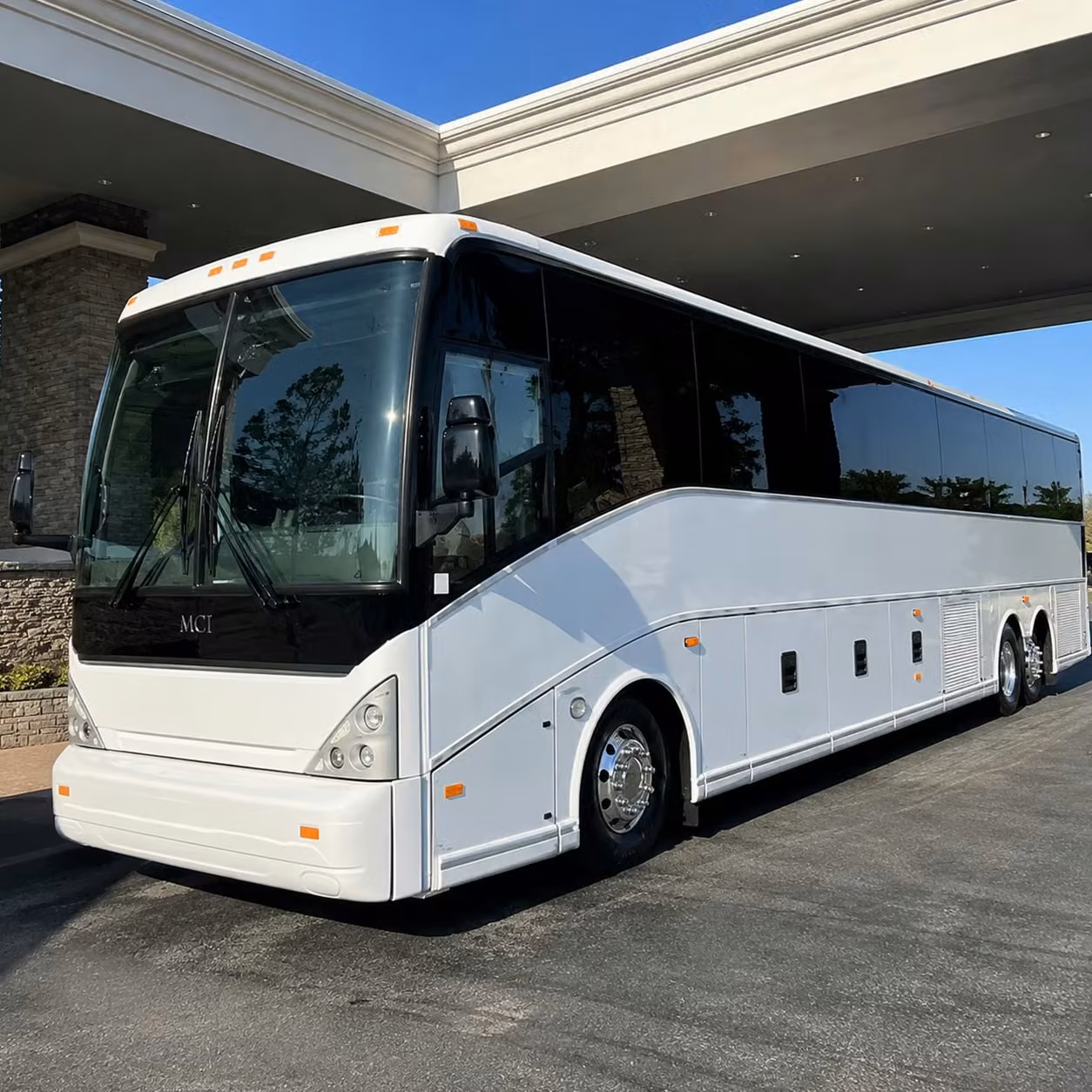 virginia beach charter bus rental exterior