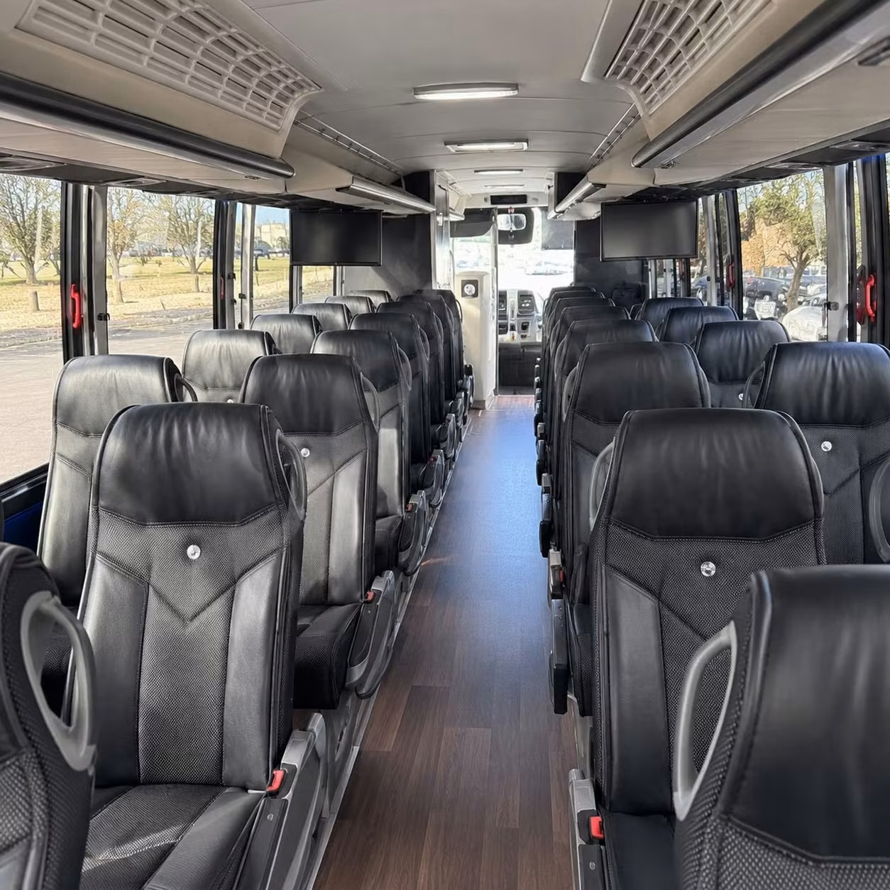 virginia beach charter bus rental inside