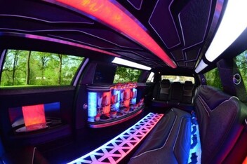 Virginia Beach Limousine Inside