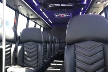 Virginia Beach Minibus Interior